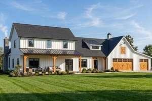 House Design - Exterior - Front Elevation for Barndominium House Plan #1064-231 - 3 bed, 2.5 bath