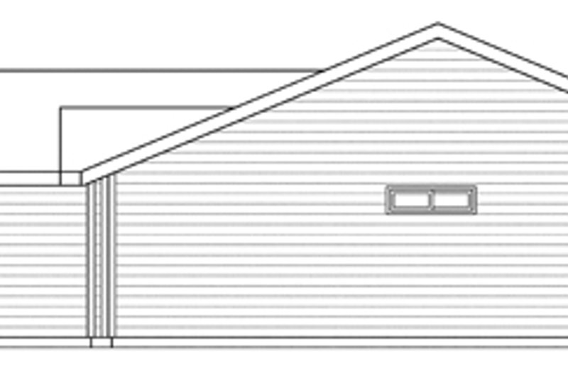 Dream House Plan - Exterior - Other Elevation 1 for Traditional House Plan #124-871 - 3 bed, 2 bath