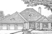 Traditional Style House Plan - 3 Beds 2 Baths 2146 Sq/Ft Plan #310-315 