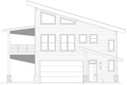 Contemporary Style House Plan - 3 Beds 2 Baths 1792 Sq/Ft Plan #932-562 