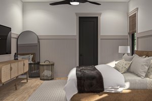 Interior - Master Bedroom 1 for Barndominium House Plan #455-475 - 3 bed, 3 bath