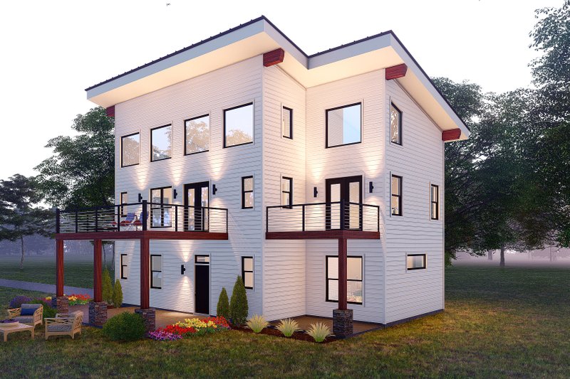 Home Plan - Exterior - Other Elevation for Contemporary House Plan #932-1224 - 3 bed, 3.5 bath