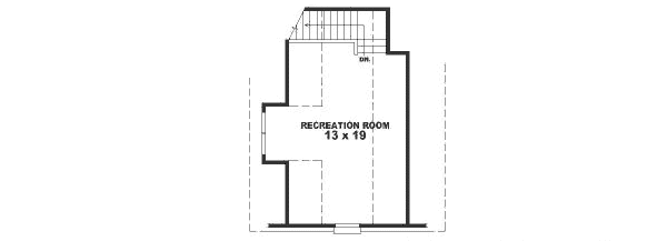 Floor Plan - Other Floor for Traditional House Plan #81-302 - 3 bed, 2 bath
