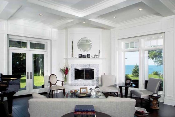 Interior - Family Room 1 for Craftsman House Plan #928-232 - 3 bed, 3.5 bath