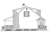 Colonial Style House Plan - 3 Beds 2 Baths 1451 Sq/Ft Plan #17-2761 