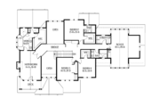 Craftsman Style House Plan - 4 Beds 3.5 Baths 4177 Sq/Ft Plan #132-480 