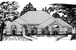 Traditional Exterior - Front Elevation Plan #62-113