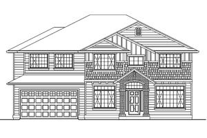 Contemporary Exterior - Front Elevation Plan #951-5
