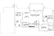 Modern Style House Plan - 3 Beds 3 Baths 4671 Sq/Ft Plan #117-277 