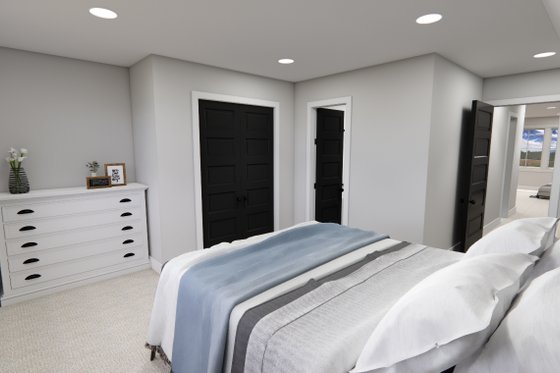 Interior - Bedroom 1 for Farmhouse House Plan #51-1265 - 3 bed, 3.5 bath