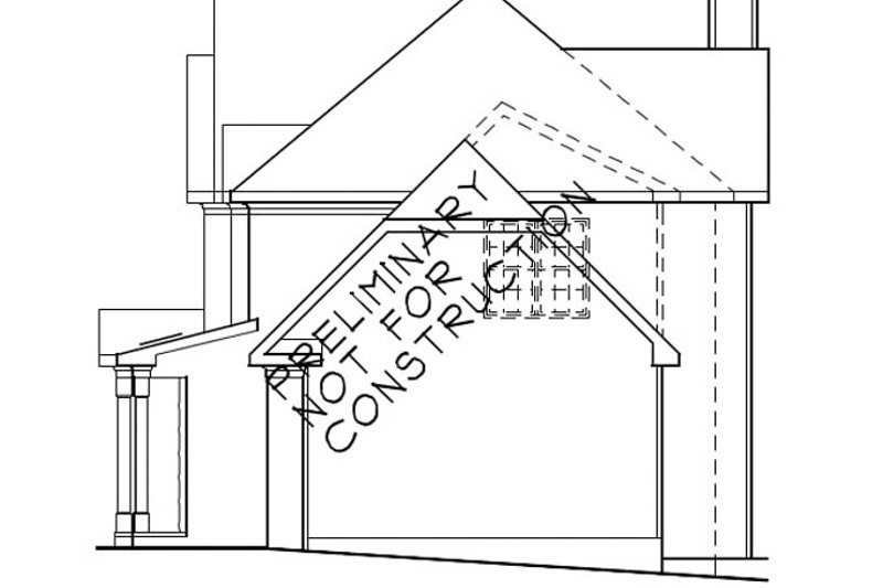 Home Plan - Exterior - Other Elevation for Mediterranean House Plan #927-57 - 3 bed, 2.5 bath