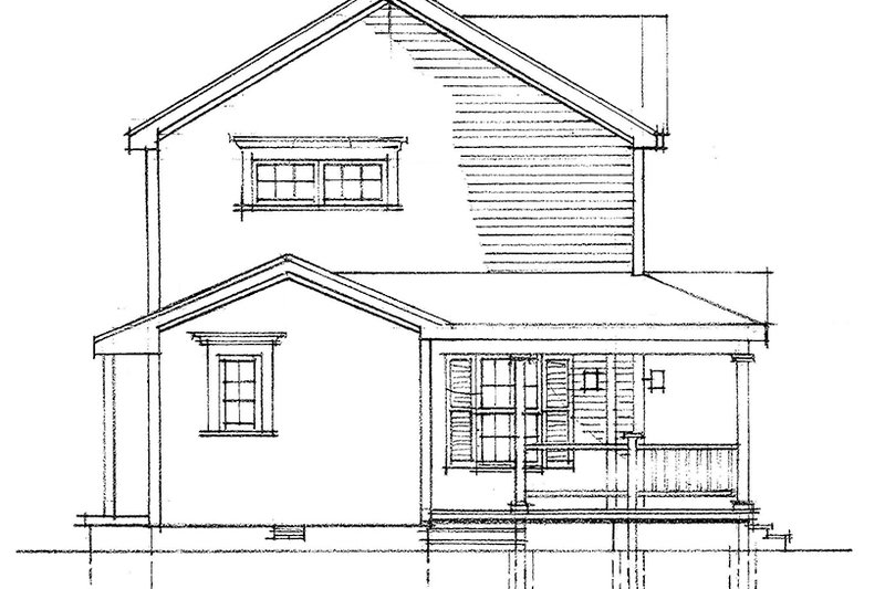 Dream House Plan - Exterior - Other Elevation 1 for Victorian House Plan #1016-53 - 3 bed, 2.5 bath