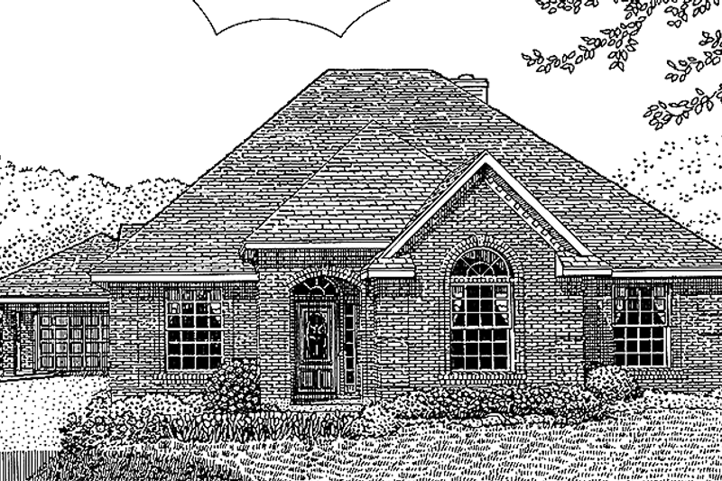 Home Plan - Country Exterior - Front Elevation Plan #968-18