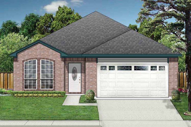 House Plan Design - Traditional Exterior - Front Elevation Plan #84-674