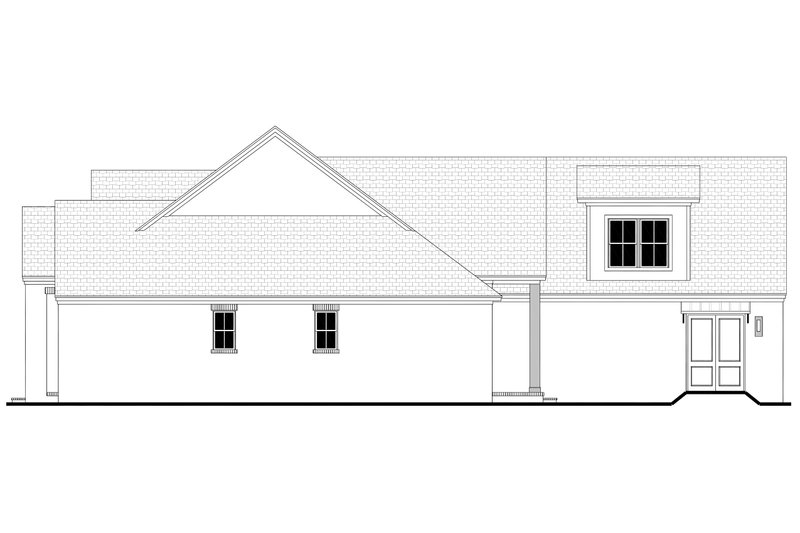Dream House Plan - Exterior - Other Elevation 1 for Contemporary House Plan #430-374 - 3 bed, 3.5 bath
