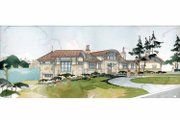 Contemporary Style House Plan - 4 Beds 4 Baths 6075 Sq/Ft Plan #928-67 