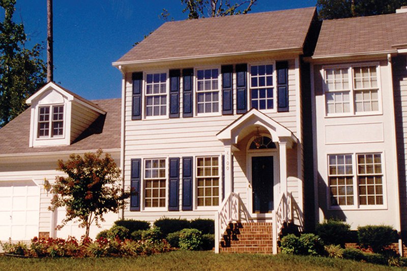 House Plan Design - Exterior - Front Elevation 4 for Colonial House Plan #1053-66 - 3 bed, 2.5 bath