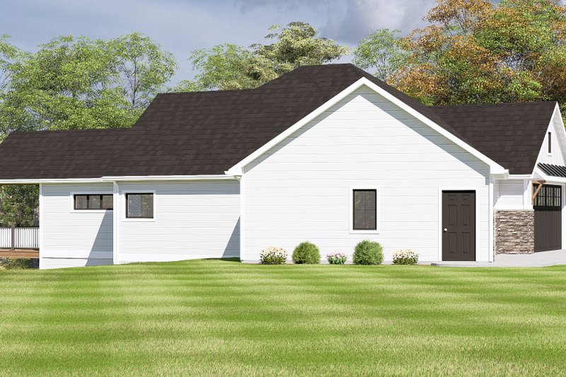 Home Plan - Exterior - Other Elevation 1 for Country House Plan #1064-368 - 2 bed, 2 bath