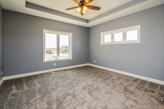 Interior - Master Bedroom for Ranch House Plan #70-1484 - 2 bed, 2 bath