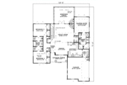 Farmhouse Style House Plan - 4 Beds 4 Baths 3016 Sq/Ft Plan #17-2313 