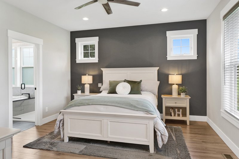 Dream House Plan - Interior - Master Bedroom for Farmhouse House Plan #1070-16 - 3 bed, 2.5 bath