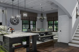 Interior - Dining Room 1 for Farmhouse House Plan #120-261 - 3 bed, 2.5 bath