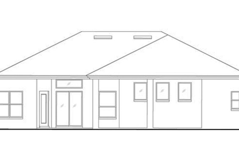 Dream House Plan - Exterior - Rear Elevation for Mediterranean House Plan #417-810 - 4 bed, 3 bath