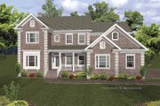Traditional Style House Plan - 4 Beds 4 Baths 2704 Sq/Ft Plan #56-670 