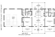 Cabin Style House Plan - 2 Beds 2 Baths 2860 Sq/Ft Plan #932-1023 