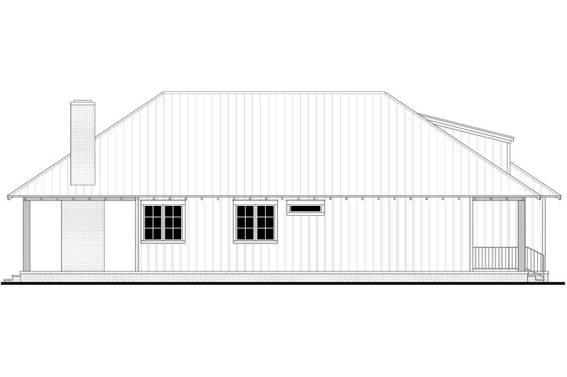 Home Plan - Exterior - Other Elevation for Traditional House Plan #430-309 - 3 bed, 2 bath