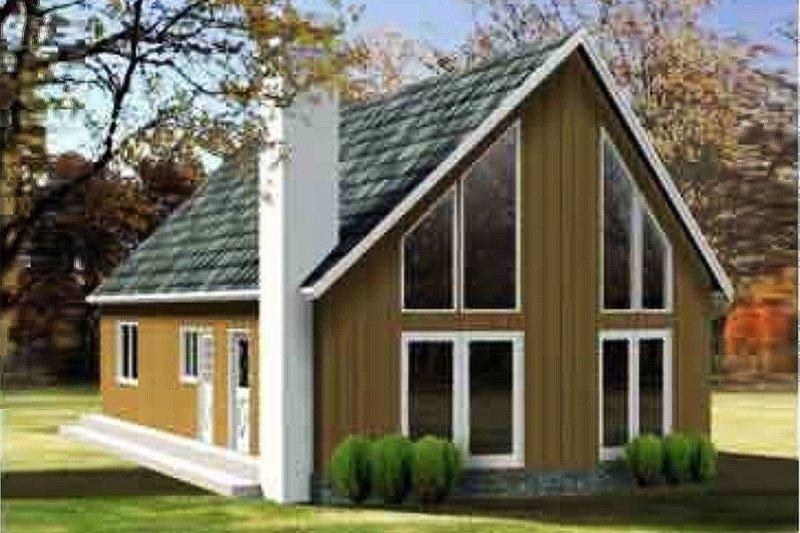 House Plan Design - Contemporary Exterior - Front Elevation Plan #1-1192