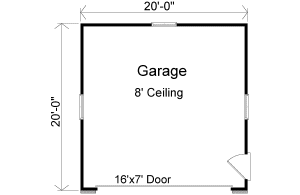 Home Plan - Traditional Floor Plan - Main Floor Plan #22-441