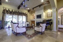 Home Plan - Mediterranean Interior - Family Room Plan #80-124