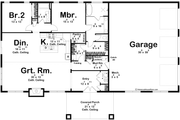 Barndominium Style House Plan - 2 Beds 2 Baths 1891 Sq/Ft Plan #455-505 
