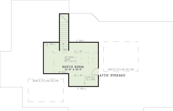 Dream House Plan - European Floor Plan - Upper Floor Plan #17-111