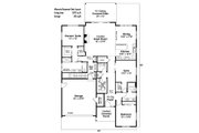Modern Style House Plan - 3 Beds 2.5 Baths 2281 Sq/Ft Plan #124-1261 