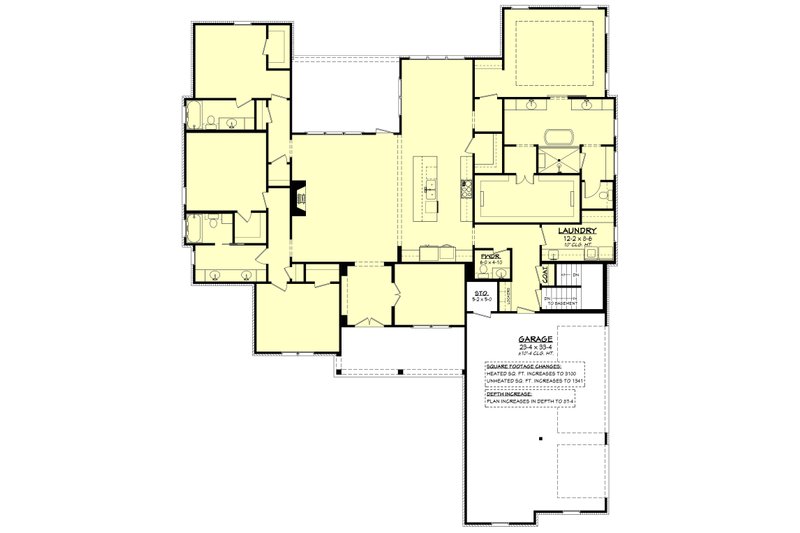 House Plan Design - Floor Plan - Other Floor for Farmhouse House Plan #430-291 - 4 bed, 3.5 bath
