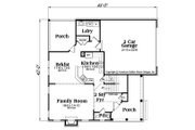 Traditional Style House Plan - 4 Beds 3.5 Baths 2369 Sq/Ft Plan #419-312 