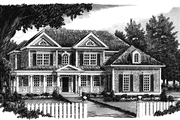 Classical Style House Plan - 5 Beds 4.5 Baths 3312 Sq/Ft Plan #927-645 