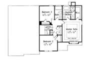Traditional Style House Plan - 4 Beds 3 Baths 1824 Sq/Ft Plan #927-717 