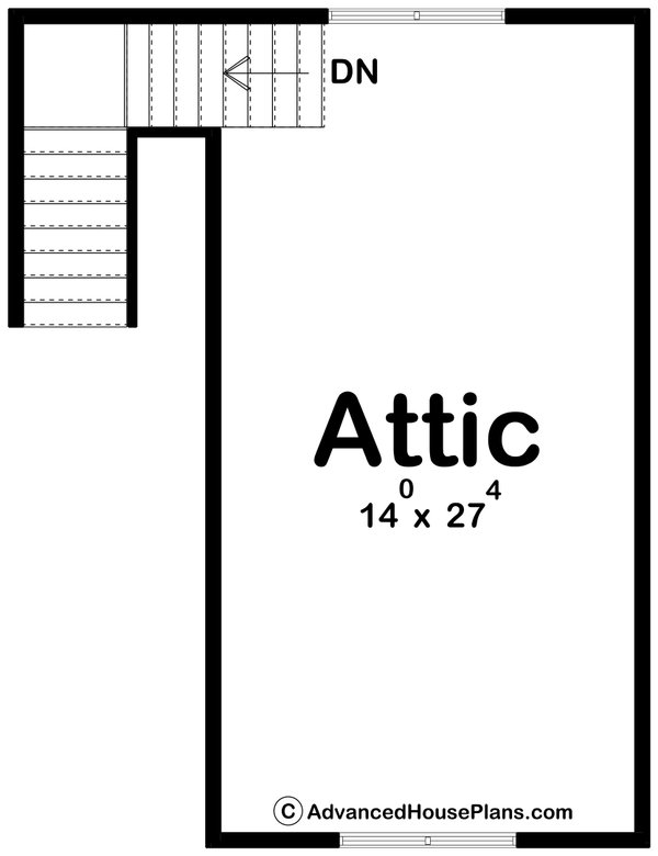 Dream House Plan - Country Floor Plan - Upper Floor Plan #455-452