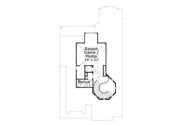 European Floor Plan - Other Floor Plan #411-214