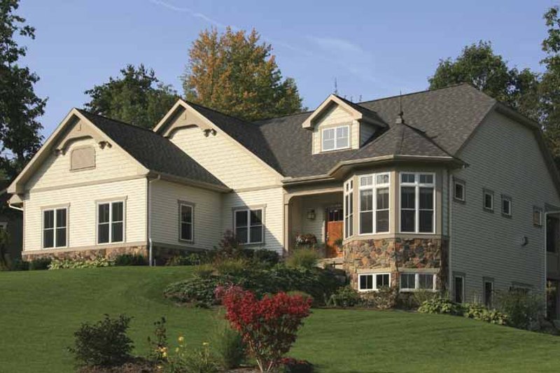 Home Plan - Exterior - Front Elevation 7 for European House Plan #928-141 - 4 bed, 2.5 bath