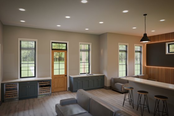 Interior - Other 2 for Country House Plan #1089-59, 0.5 bath
