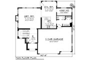 European Style House Plan - 3 Beds 2.5 Baths 2330 Sq/Ft Plan #70-1171 