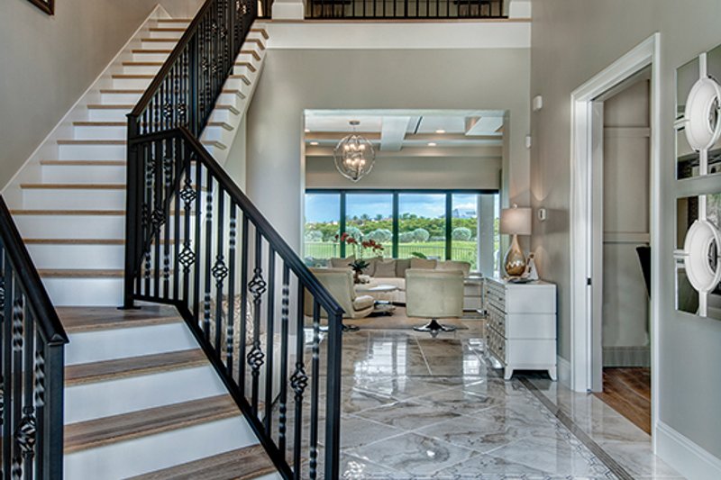 Dream House Plan - Interior - Entry for Mediterranean House Plan #930-449 - 3 bed, 3.5 bath