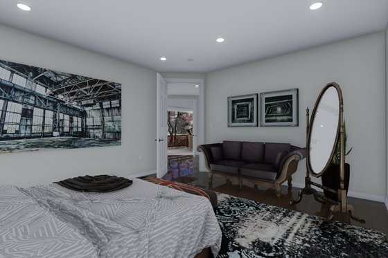 Interior - Master Bedroom 1 for Craftsman House Plan #1060-106 - 5 bed, 4 bath