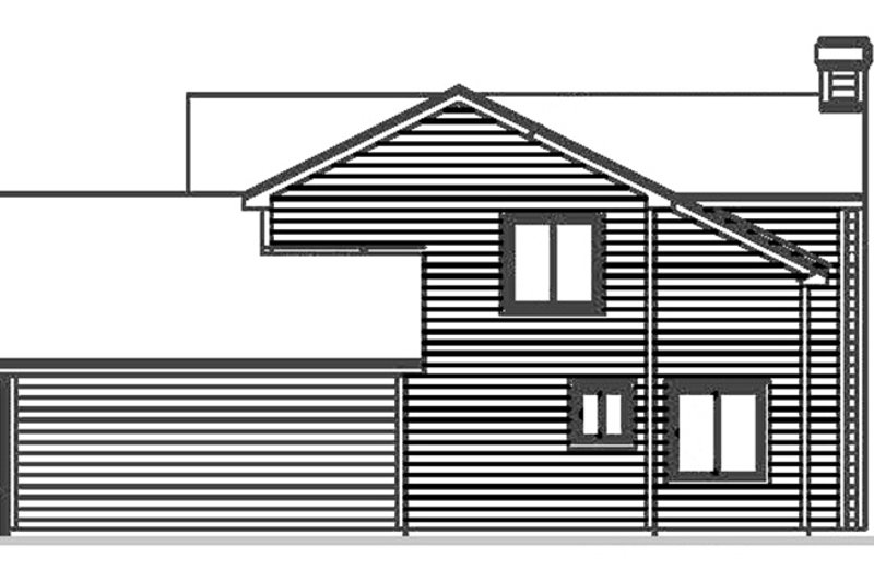 Home Plan - Exterior - Other Elevation for Country House Plan #300-139 - 3 bed, 2.5 bath
