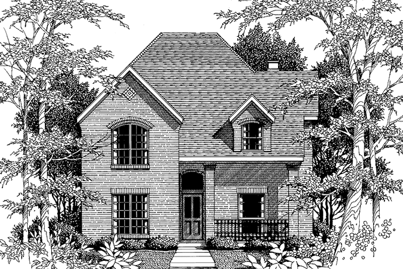 Dream House Plan - Exterior - Front Elevation 3 for Country House Plan #952-256 - 3 bed, 2.5 bath