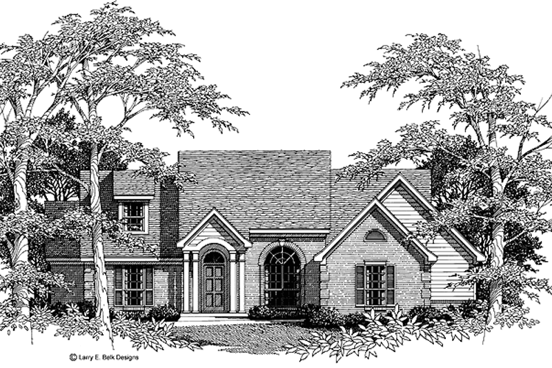 Home Plan - Traditional Exterior - Front Elevation Plan #952-220